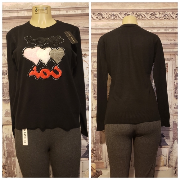 Beautiful hearts sweaters - Picture 3 of 4